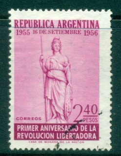 Argentina-1956-Revolution-Anniv-FU-lot37217