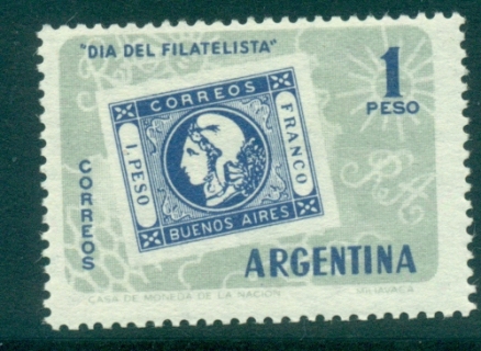 Argentina-1959-Stamp-Day-MLH-lot37241