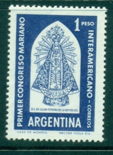 Argentina-1960-Marian-Congress-MLH-lot37253