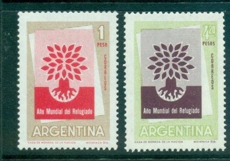 Argentina-1960-World-Refugee-Year-MUH-lot37243