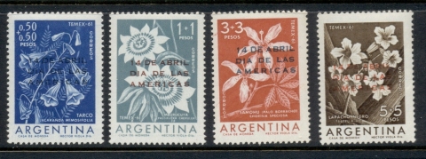 Argentina-1961-Flowers-Opts-MLH