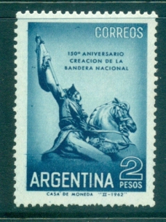 Argentina-1962-Argentine-Flag-Anniv-MLH-lot37266