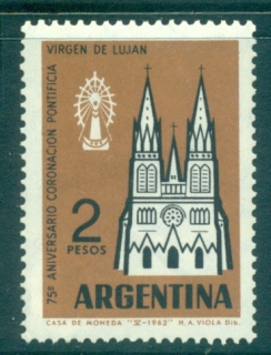 Argentina-1962-Virgin-of-Lujan-MLH-lot37269