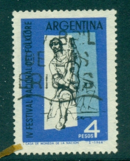 Argentina-1963-Folklore-Festival-FU-lot37285