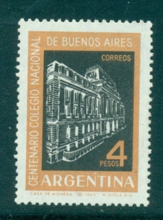 Argentina-1963-National-College-Cent-MLH-lot37275