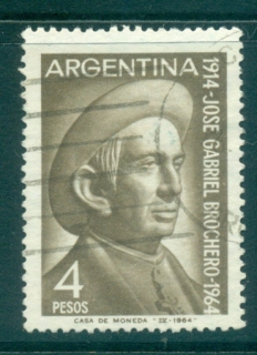 Argentina-1964-Jose-Brochero-FU-lot37289