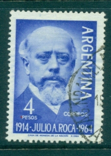 Argentina-1964-Julio-Argentino-Roca-FU-lot37295