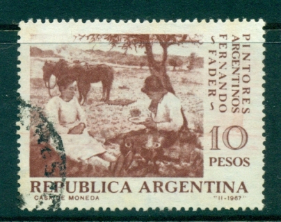 Argentina-1967-Fernando-Fader-FU-lot37327