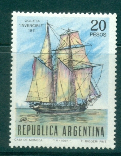 Argentina-1967-Navy-day-Ship-MUH-lot35725