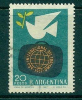 Argentina-1967-Tourist-year-FU-lot37333