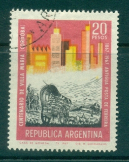 Argentina-1967-Villa-Maria-Centenary-FU-lot37335