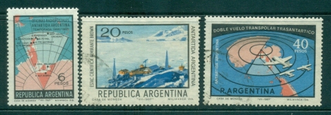 Argentina-1968-Antarctica-MLH-FU-lot37343