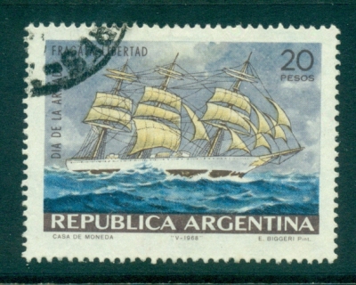 Argentina-1968-Navy-day-FU-lot37348