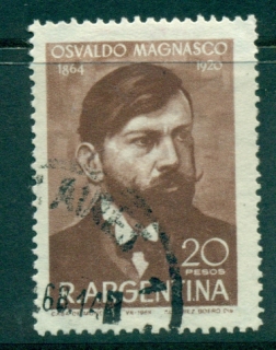 Argentina-1968-Osvaldo-Magnasco-FU-lot37352