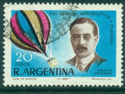 Argentina-1968-Space-Week-FU-lot37355