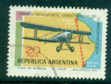 Argentina-1969-Airmail-Service-FU-lot37369