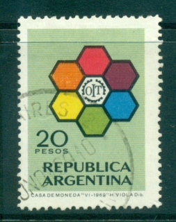 Argentina-1969-ILO-FU-lot37366