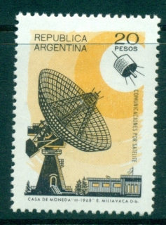 Argentina-1969-INTELSAT-MLH-lot37367