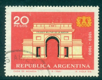 Argentina-1969-Military-College-FU-lot37370