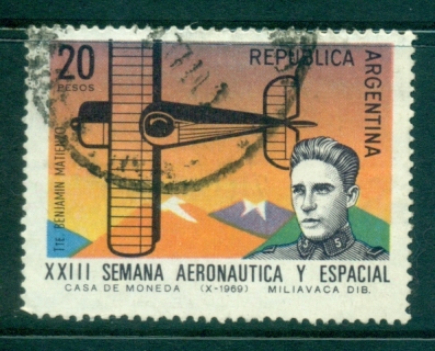 Argentina-1969-Space-Week-FU-lot37372