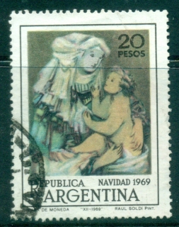 Argentina-1969-Xmas-FU-lot37377