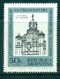 Argentina-1970-Bishopric-of-Tucuman-MLH-lot37381