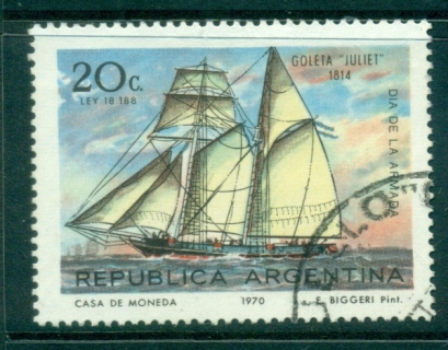 Argentina-1970-Navy-day-FU-lot37379