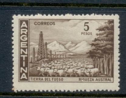 Argentina-1970-Tierra-del-Fuego-5p-MUH