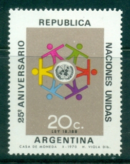 Argentina-1970-United-Nations-MLH-lot37388