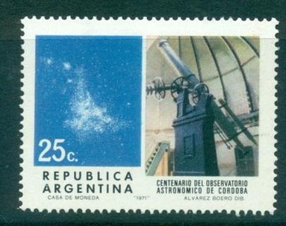 Argentina-1971-Astronomical-Observatory-MLH-lot37402