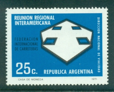 Argentina-1971-Federation-of-Roads-MLH-lot37392