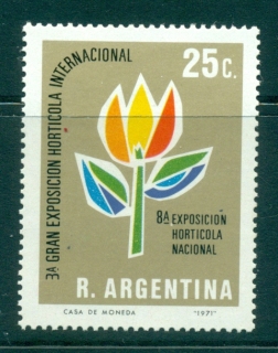 Argentina-1971-Horticultural-Exhibition-MLH-lot37396