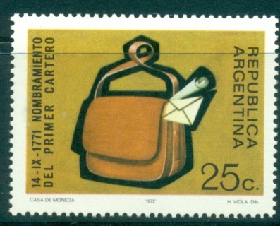 Argentina-1972-Mail-Bag-MLH-lot37404