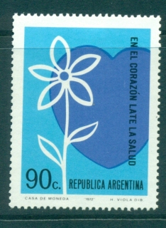 Argentina-1972-World-health-day-MLH-lot37435