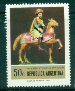 Argentina-1972-Xmas-MLH-lot37438