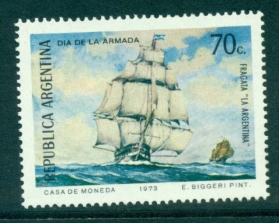 Argentina-1973-Navy-day-MLH-lot37414