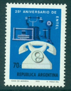 Argentina-1973-Telephone-MLH-lot37417