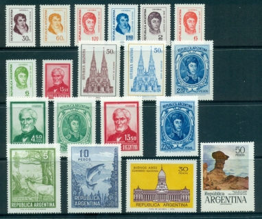 Argentina-1974-75-Pictorials-19-MLH-lot37455