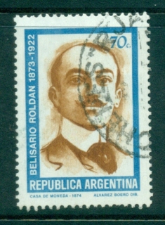 Argentina-1974-Belisario-Roldan-FU-lot37425