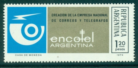 Argentina-1974-ENCOTEL-MLH-lot37443