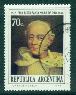 Argentina-1974-Justo-Santo-Maria-de-Oro-FU-lot37424