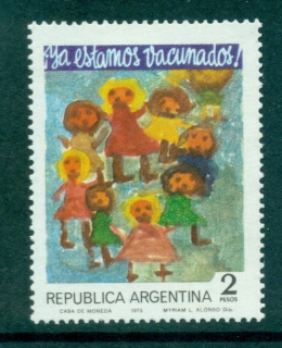 Argentina-1975-Childrens-Innoculation-MLH-lot37459