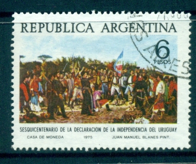 Argentina-1975-Uruguay-Independence-FU-lot37458