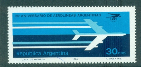 Argentina-1976-Argentine-Airlines-MLH-lot37466