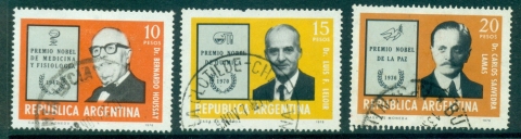 Argentina-1976-Nobel-Prize-Winners-FU-lot37471