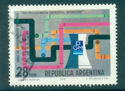 Argentina-1976-Pipelines-FU-lot37476