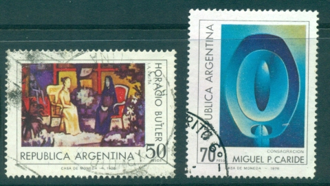 Argentina-1977-Argentine-Art-FU-lot37456