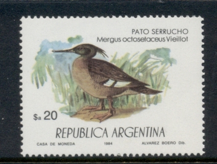 Argentina-1984-Wildlife-Protection-Bird-MUH_1