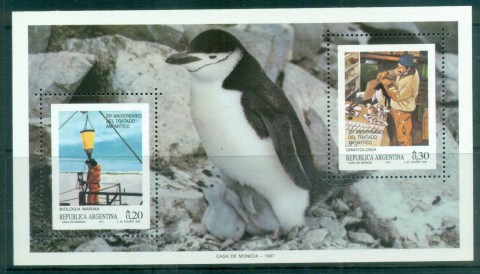 Argentina-1987-Antarctic-Treaty-MS-MUH