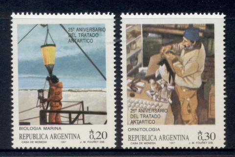 Argentina-1987-Antarctic-Treaty-MUH